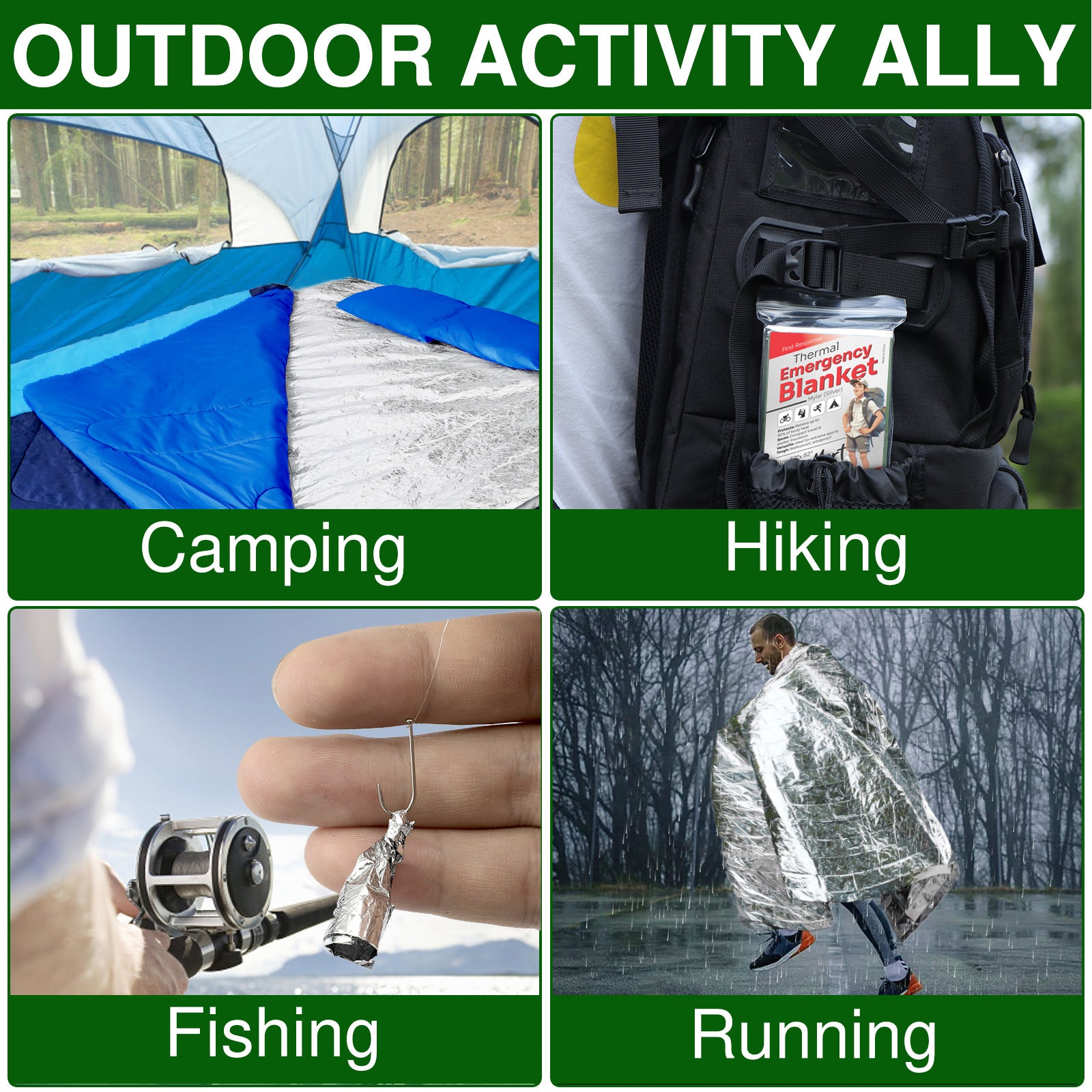 Outdoor Activity Ally: Emergency blanket