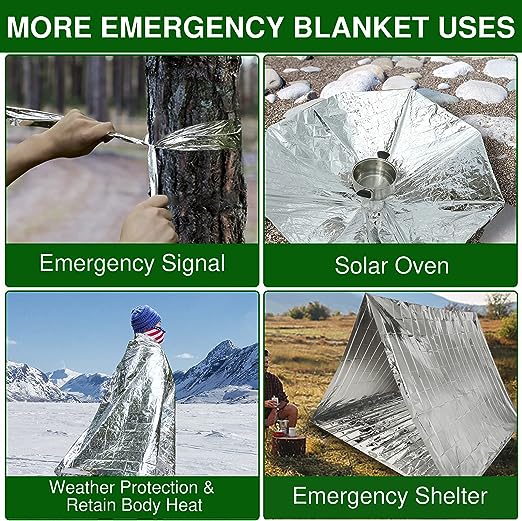 emergency blanket uses